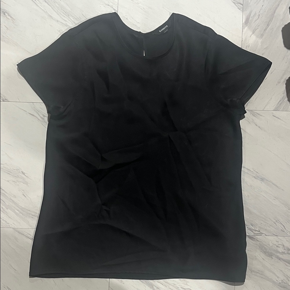 Express Black Short Sleeve Women's Tee